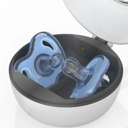 Y88D Travel Friendly Pacifier Sanitizer UVC Light Soother Sterilizer Box Cleaner Case